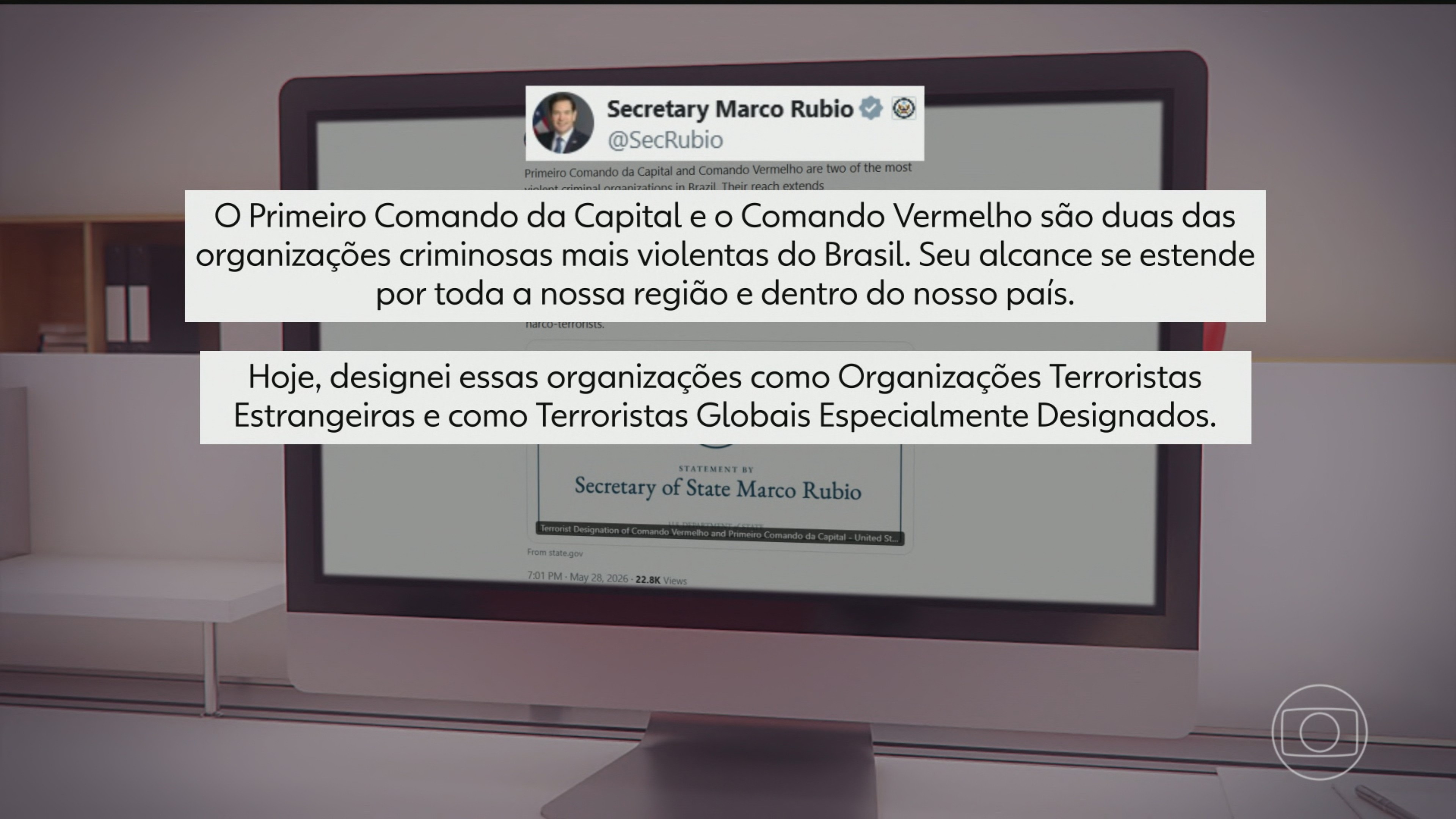 Classificação Americana de PCC e CV como Terroristas: Geopolítica, Soberania e o Novo Risco Brasil