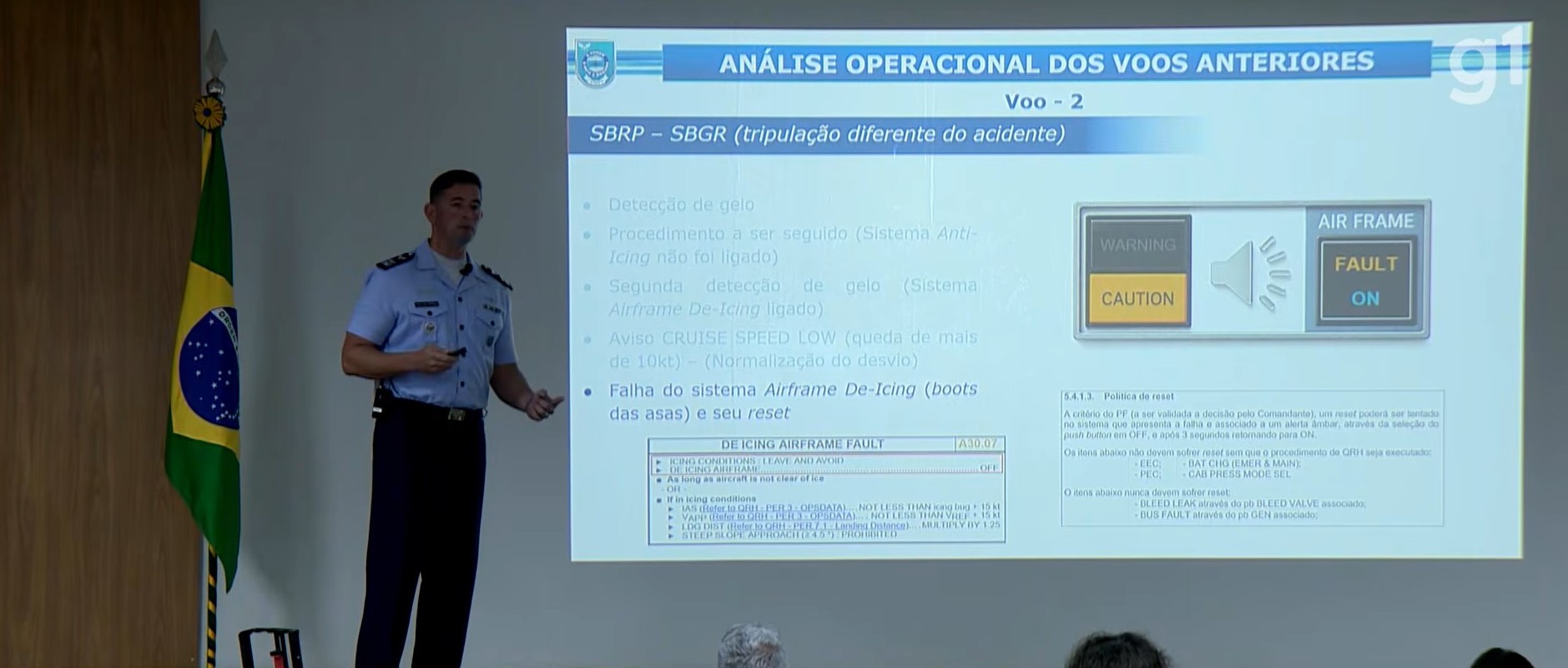 Cenipa detalha falha humana e negligência de degelo em queda da Voepass