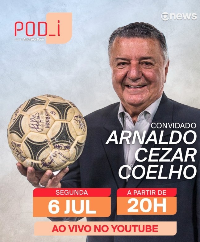 Arnaldo Cezar Coelho no POD_i: A Relevância da Voz Veterana na Análise Pós-Derrota Nacional