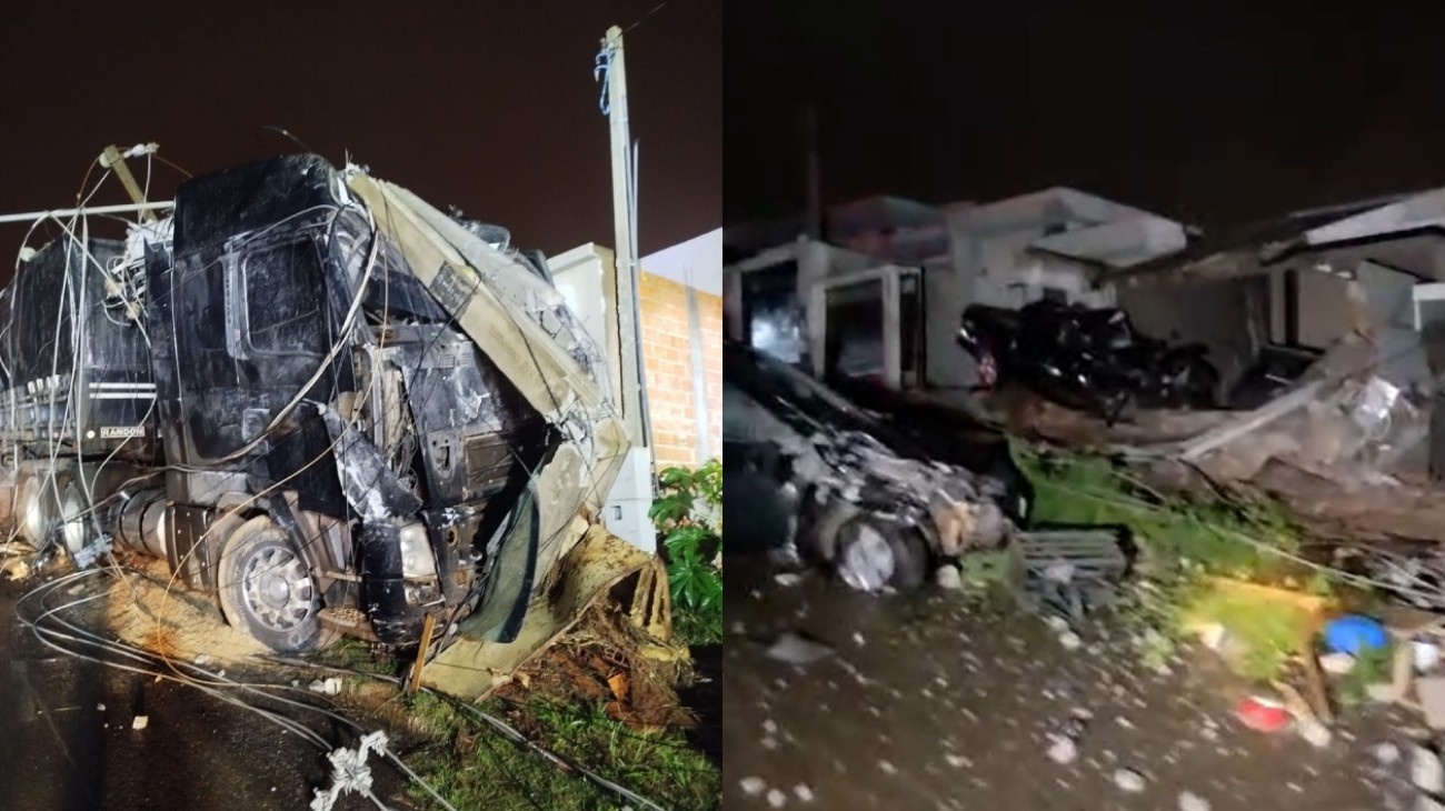 Arapongas: Carreta Desgovernada em Declive Acende Debate Urgente sobre Segurança Urbana e Logística Regional