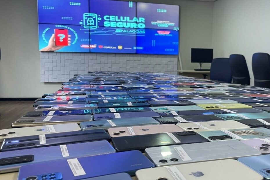Ministério da Justiça intensifica combate a roubos com busca por 1 milhão de celulares