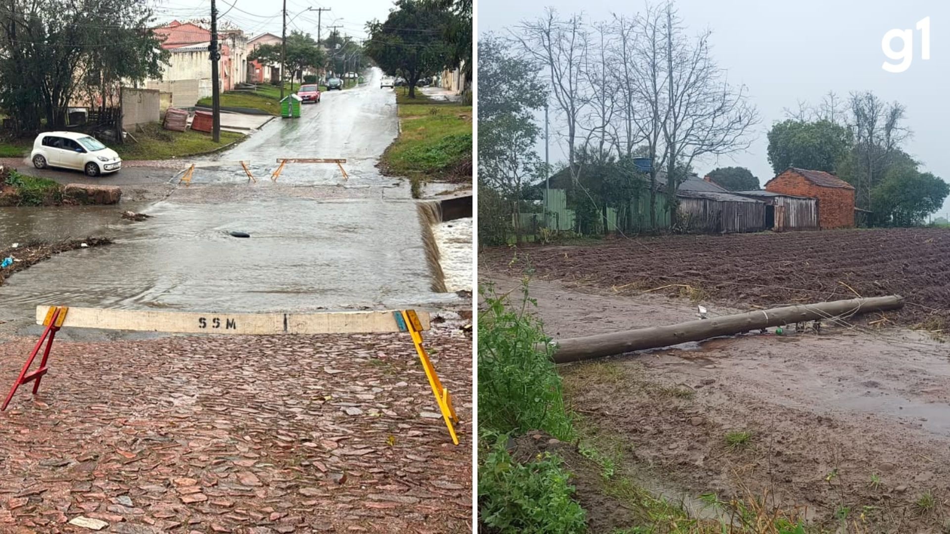 Ventos Extremos e Chuvas Torrenciais Devastam 41 Municípios no Rio Grande do Sul