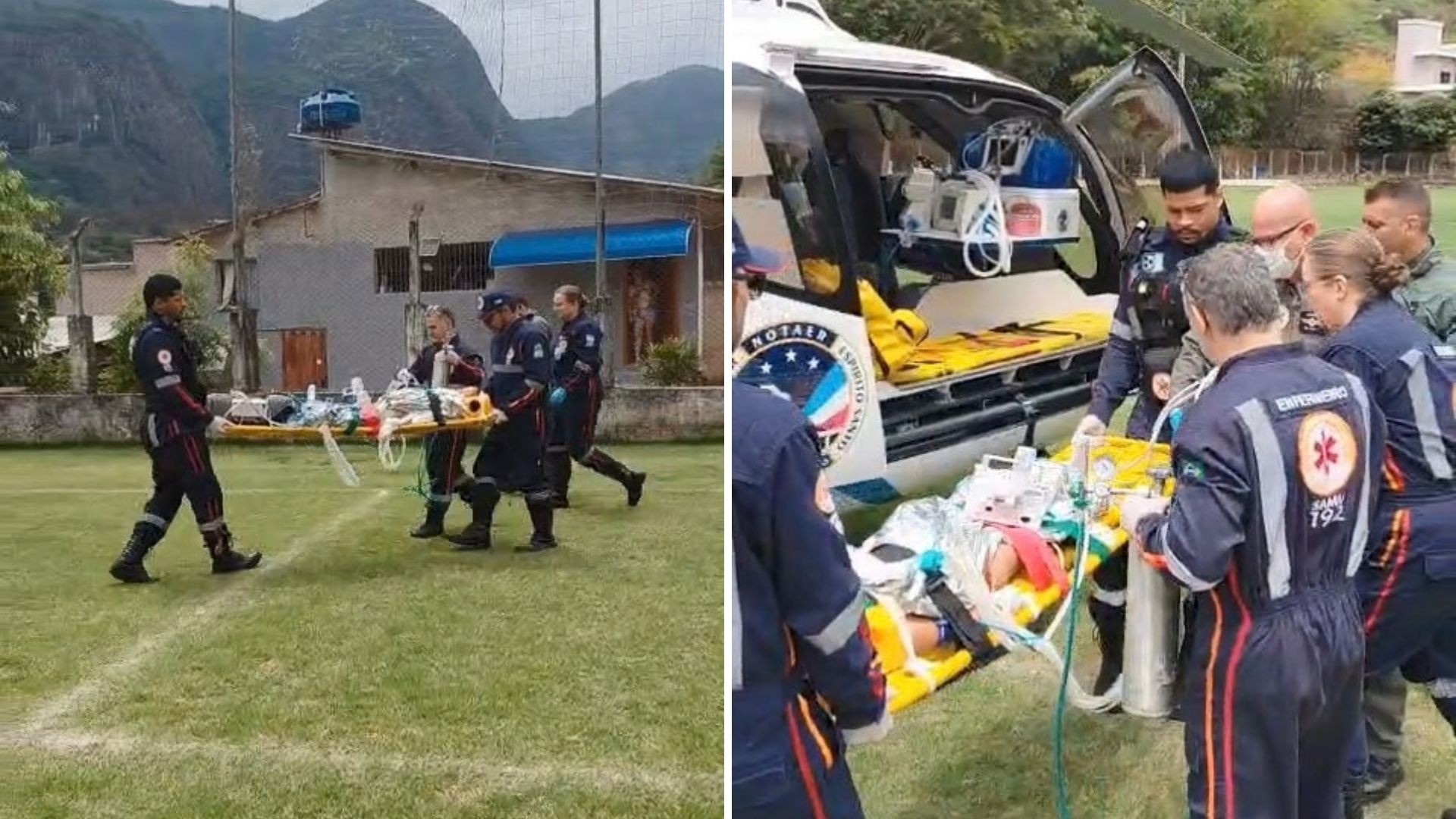 Menina de 4 anos sofre grave trauma após acidente de motocicleta