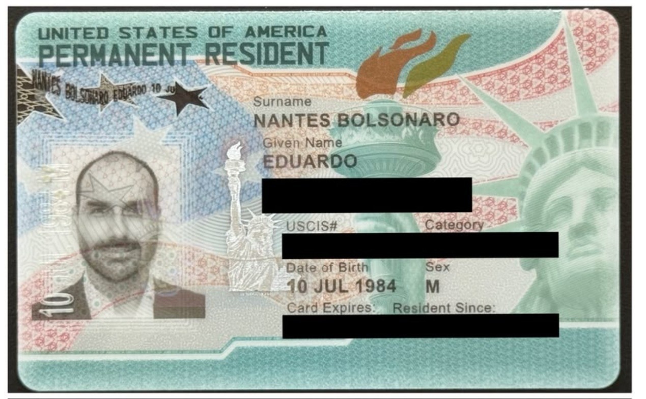 Eduardo Bolsonaro Obtém Green Card nos EUA: A Complexa Teia de Implicações Político-Jurídicas