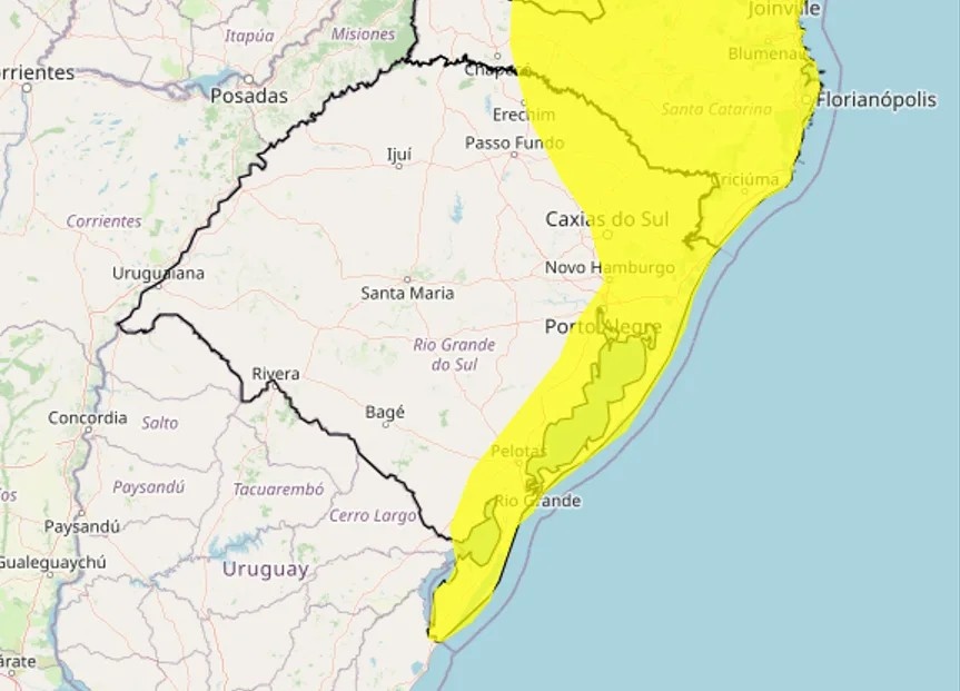 Rio Grande do Sul: A Transição Climática Acelerada entre o Calor Extremo e a Ameaça de Temporais Violentos