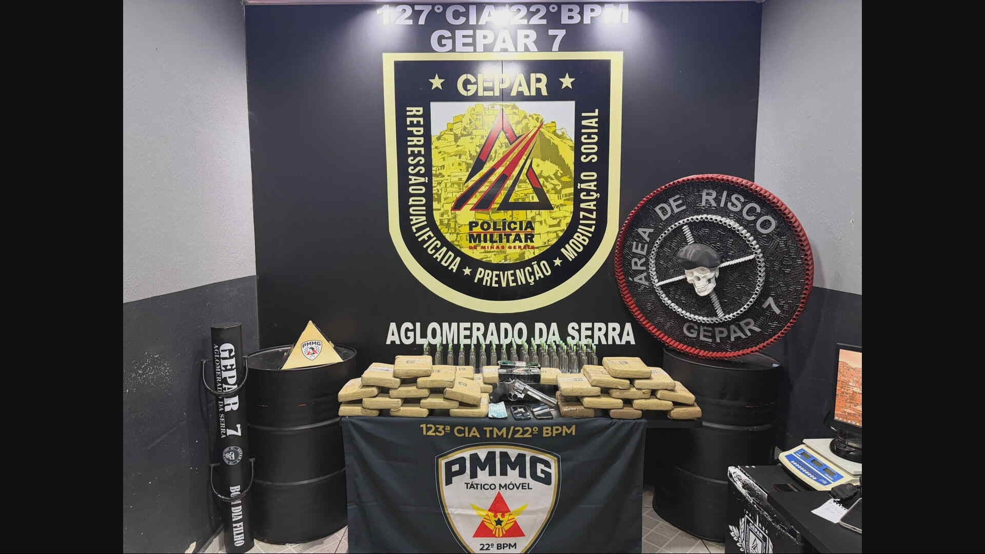 Apreensões no Aglomerado da Serra: Um Olhar Sobre a Logística e a Vulnerabilidade do Tráfico em BH