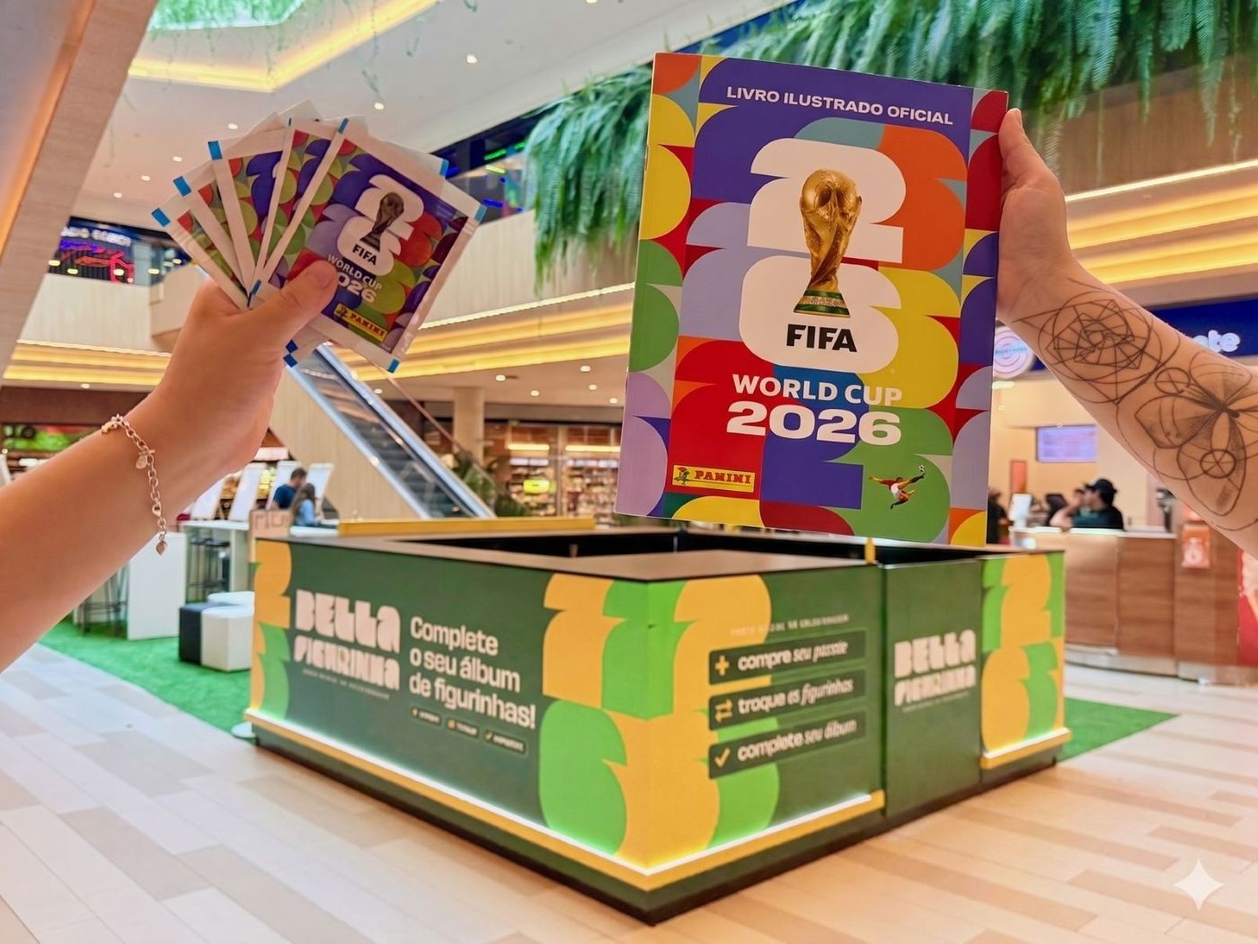 Curitiba: Ponto Panini da Copa 2026 no Jockey Plaza Redefine Varejo e Conexão Regional