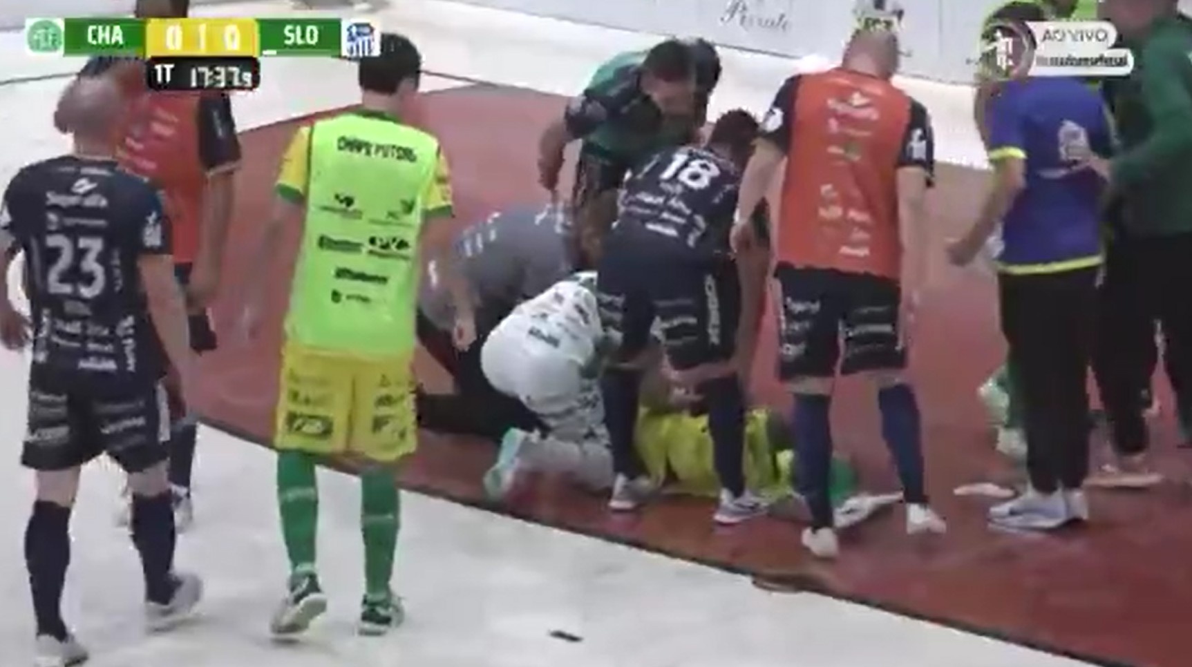 Incidente em Chapecó: Queda de Lâmpada Exige Debate Urgente sobre Segurança e Infraestrutura no Futsal Catarinense
