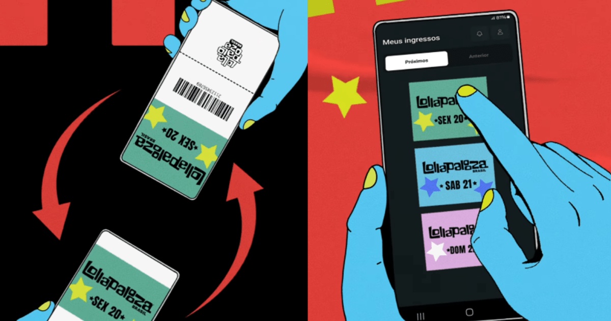 Ingressos Digitais e o Futuro dos Eventos: Além da Ativação do Lollapalooza 2026