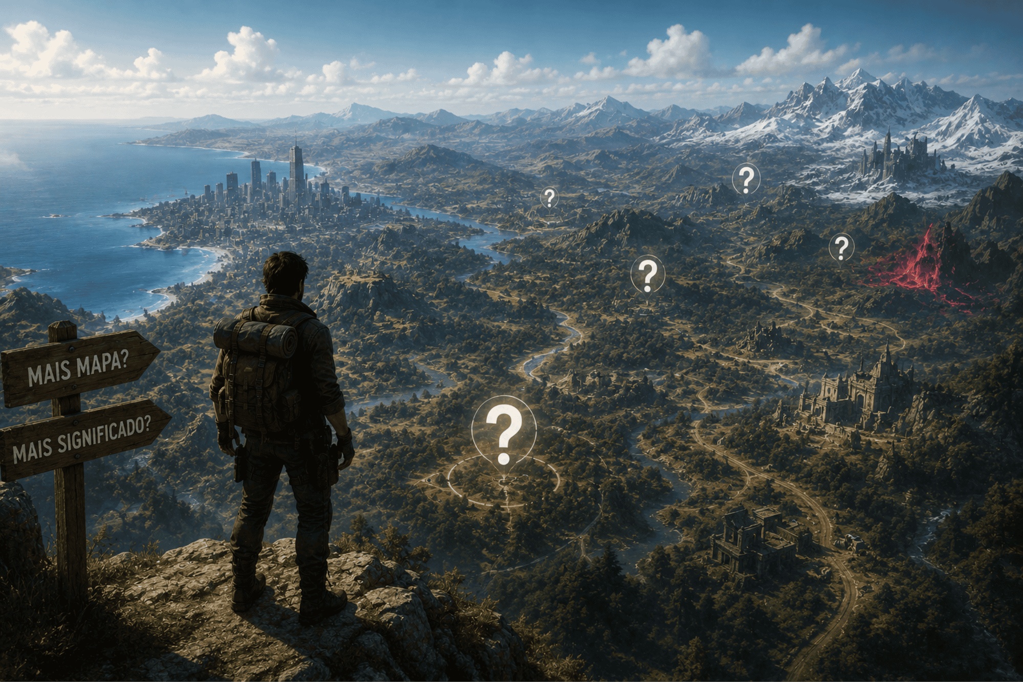 A Evolução Ponderada dos Mundos Abertos: Densidade Supera Dimensão na Indústria de Games