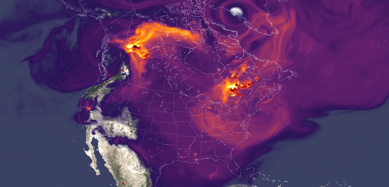 Fumaça de Incêndios Florestais Anula Décadas de Progresso na Qualidade do Ar, Revela Estudo da NASA