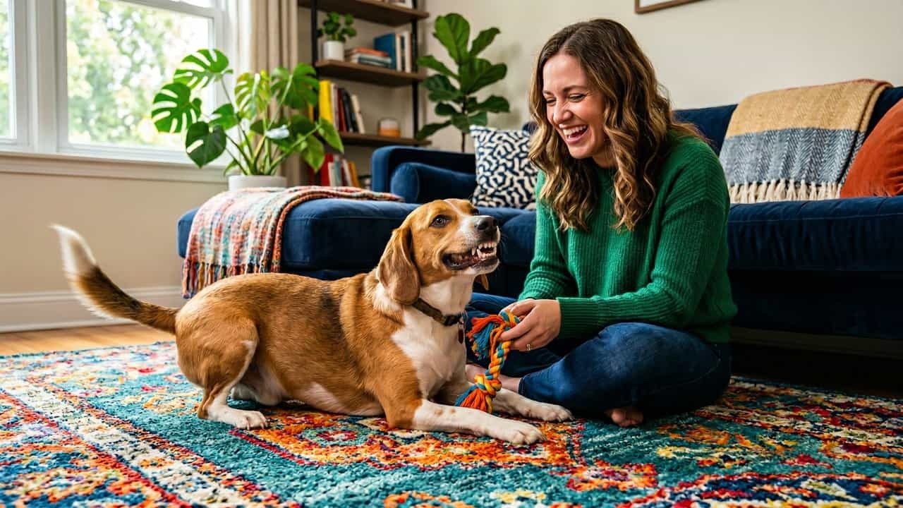 Sorriso Submisso: Saiba o que Significa Quando seu Cachorro Mostra os Dentes ao Brincar
