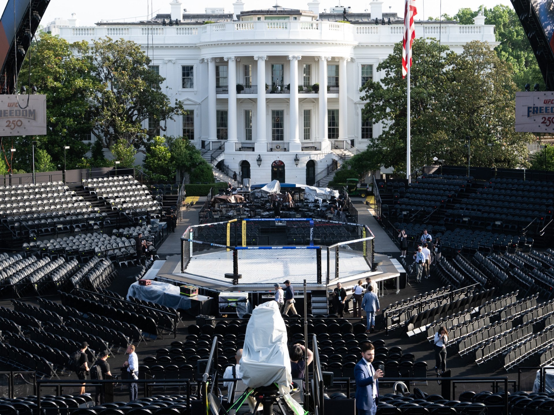 Lutas na Casa Branca: Como o Octógono do UFC se Transforma em Arma Política para Donald Trump