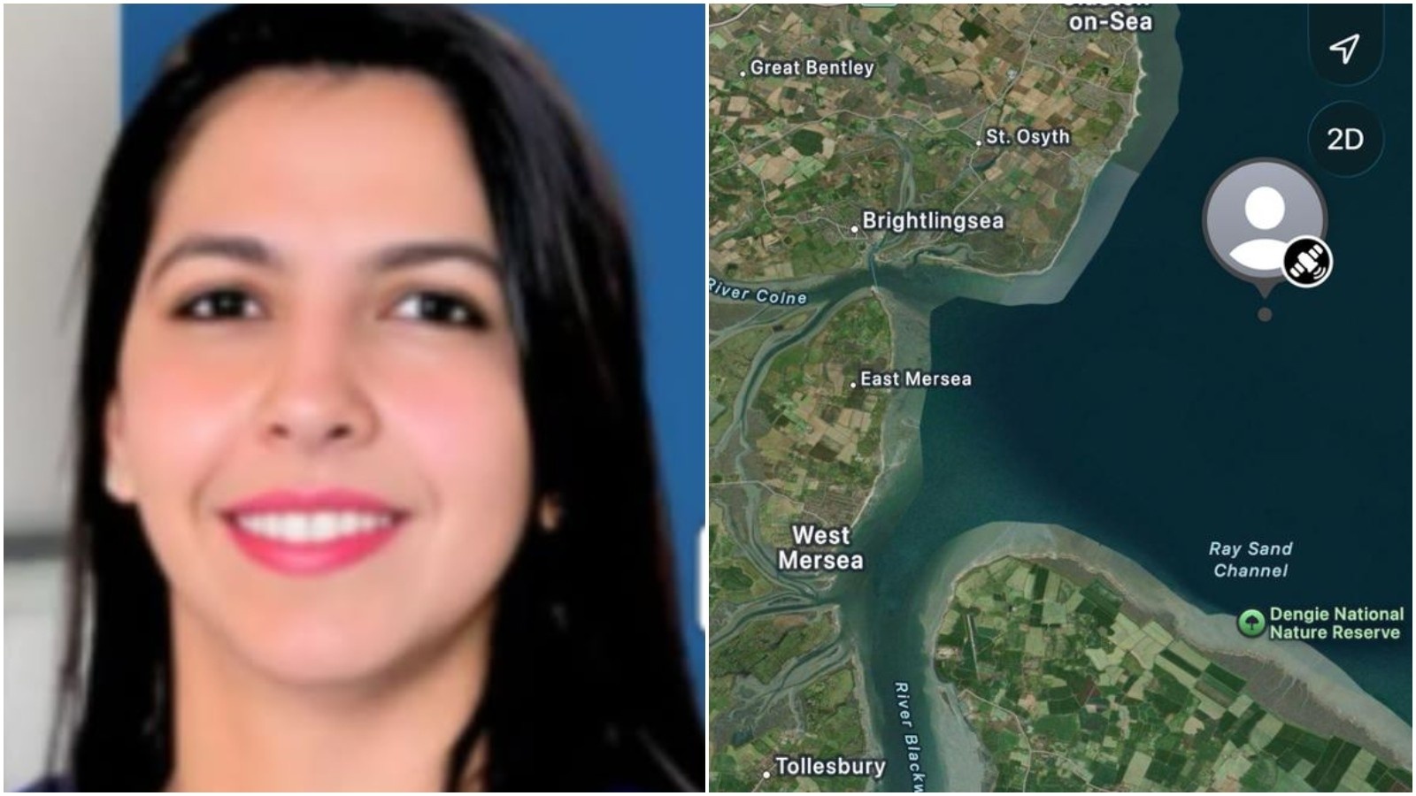 Psicóloga cearense desaparece na Inglaterra; último sinal de celular foi no mar