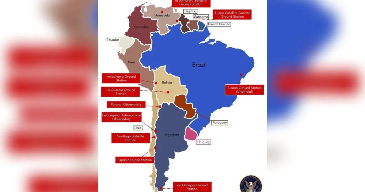 Relatório dos EUA acusa China de usar bases no Brasil para vigiar inimigos