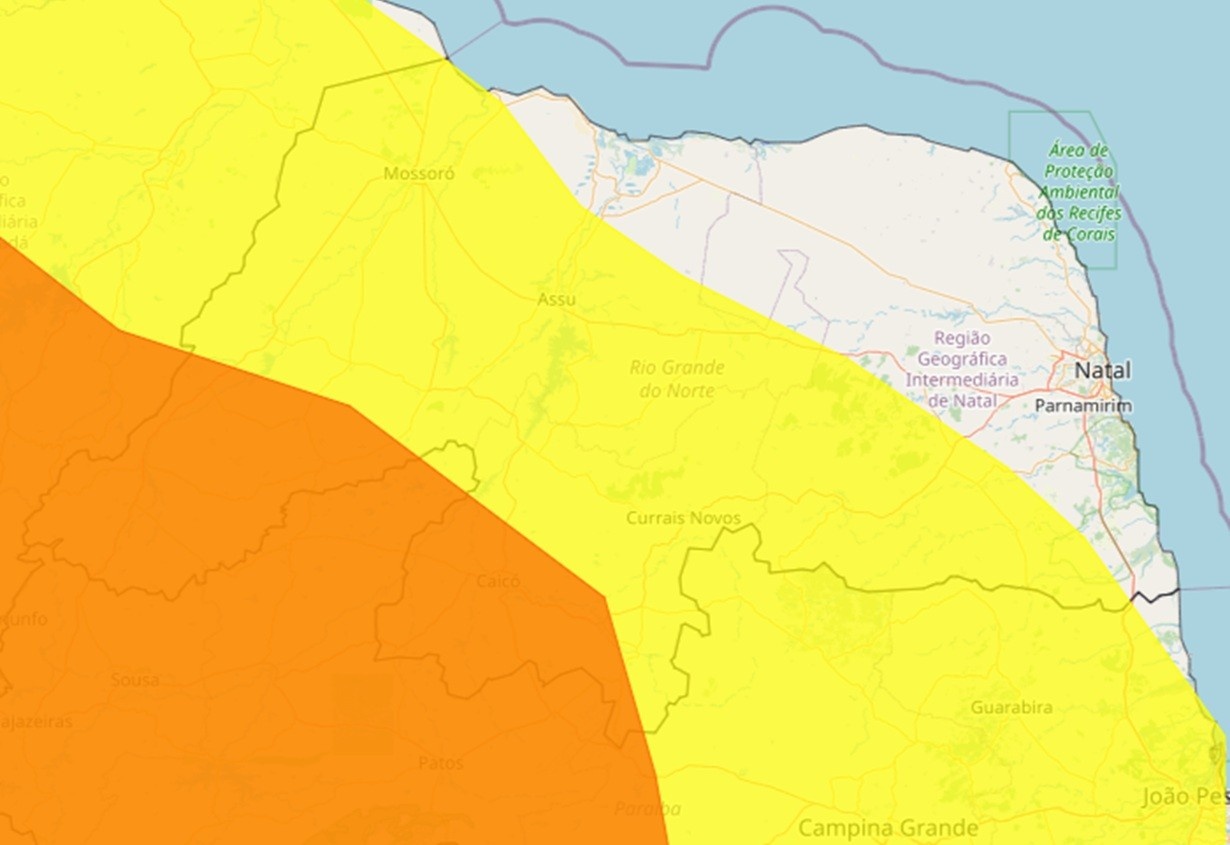 Ameaça Climática no RN: Análise Exclusiva dos Alertas de Chuva e Seus Riscos Velados