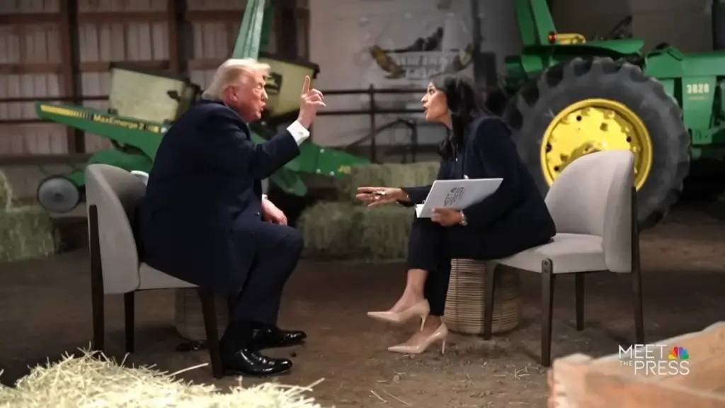 Abandono de Entrevista por Trump: O Eco Político e Econômico de uma Retórica Polarizada