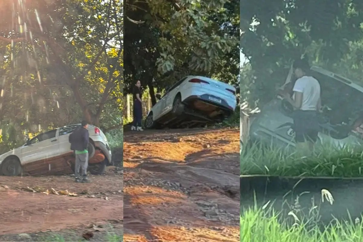 Crônica da Negligência Urbana: A Vala em Campo Grande Que "Engole" Mais do Que Carros, Revela Falhas de Gestão e Segurança