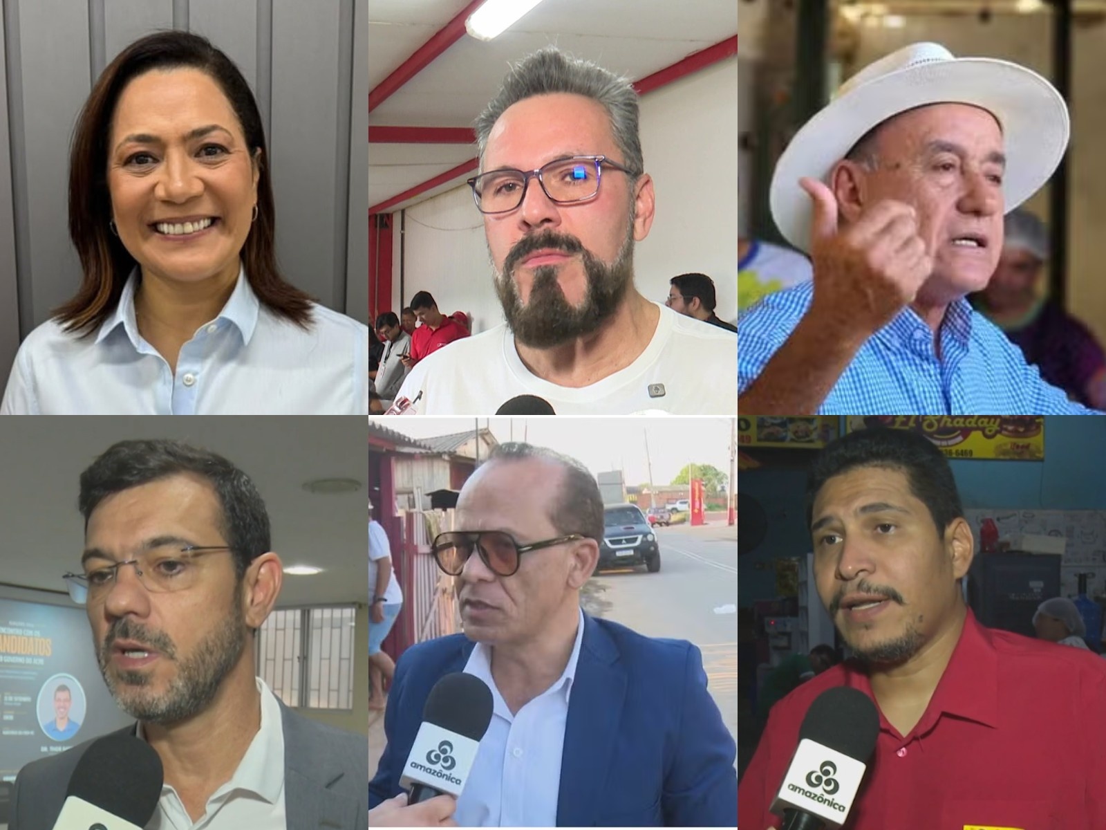 Eleições 2026: Candidatos ao governo do Acre revelam suas agendas de campanha
