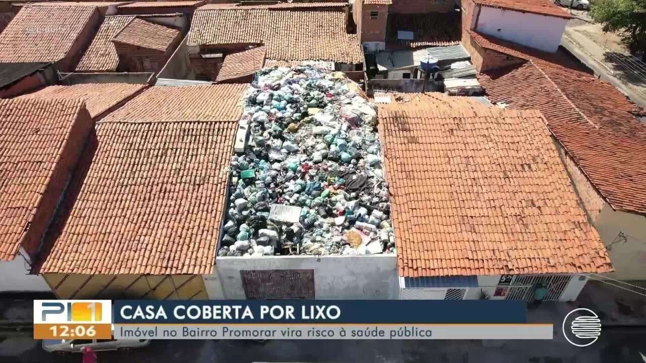 Teresina: Lixo no Telhado Expõe Falhas na Gestão Urbana e Alerta para Saúde Pública Regional