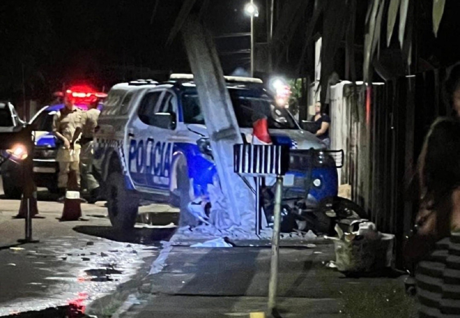 Adolescente gravemente ferido após perseguição e atropelamento por viatura da PM em Alvorada (TO)